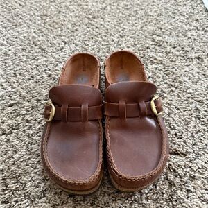 Birkenstock Brown Leather Footwear